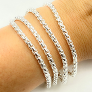 Y12SS. Sterling Silver Smooth Box Chain